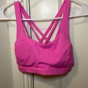 Pink Lululemon Sportsbra